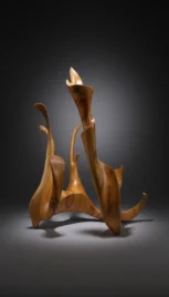 Abstrait 10 3, cerisier huilé