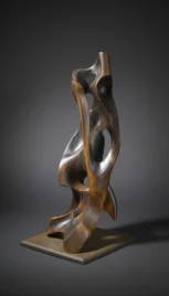 Abstrait 6 3, frêne brulé et huilé