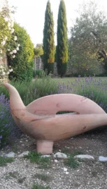 Banc oiseau 1 1, séquoia, 180x70cm