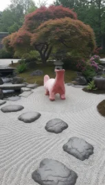 Banc renard 2, séquoia, 200x50cm