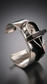 Bracelet 11, argent poli, mokumé gane et agathe resultat