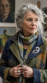 Broche 13 2, argent réticulé et agathe resultat