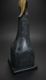 Elancé 2, cytise, résine et peinture