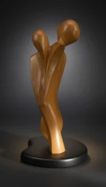 Ensemble 3 4, merisier huillé