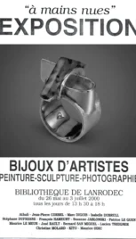 Exposition Bijoux d'Artiste à la bibliothèque de Lanrodec (22)