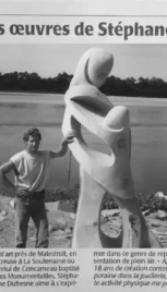 Symposium2 de sculpture de montjean (49) Presse-2