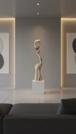 L'un à L'autre 3, Chêne, saturateur incolore, 120x35cm