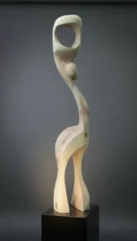 L'un à L'autre, Chêne, saturateur incolore, 120x35cm