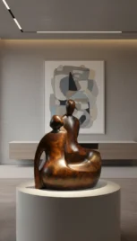 Mouvement de danse 2, Cèdre du Liban brulé et huilé, 90x65cm