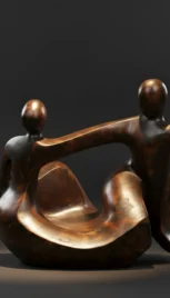 Mouvement de danse, Cèdre du Liban brulé et huilé, 90x65cm