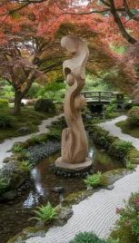 Mouvement d'équilibre 2, chêne, 270x60cm