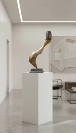 Posé 4, cèdre, séquoia brulé et ardoise