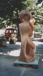 Près de toi 6, cèdre du liban, 260x80cm