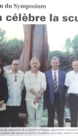 Symposium de Sculpture D'Oudon (44 )Presse