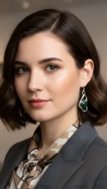 Boucles d'oreilles en argent poli, avec des malachites